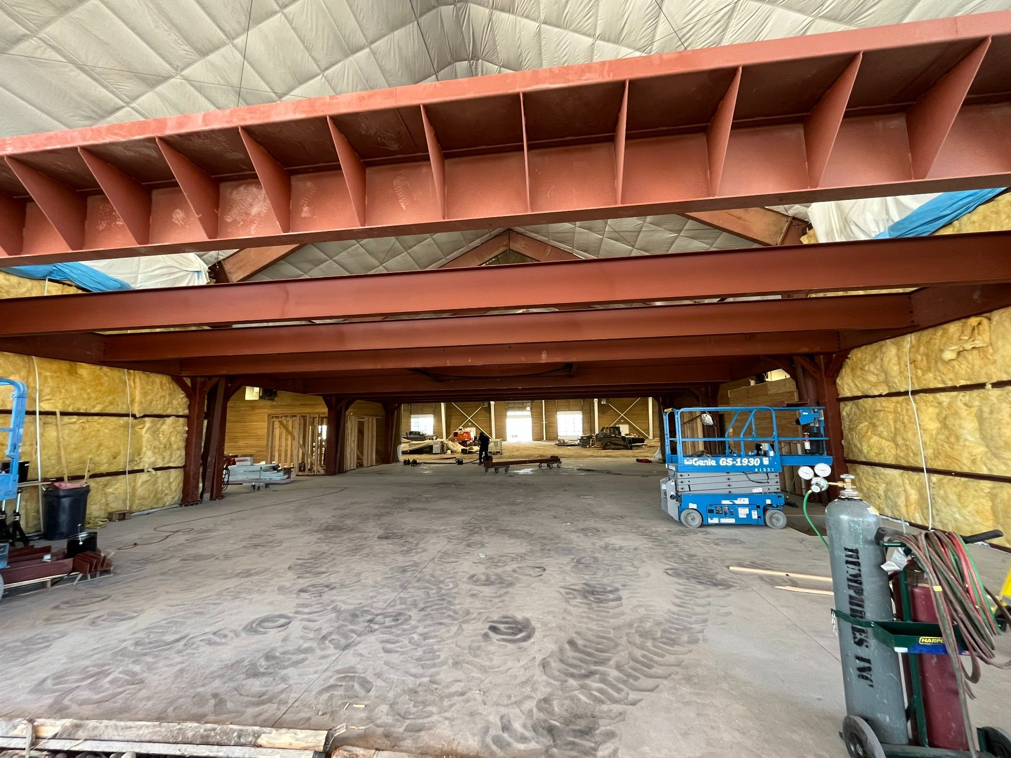 Commercial structural steel erected by JDS Fabrication